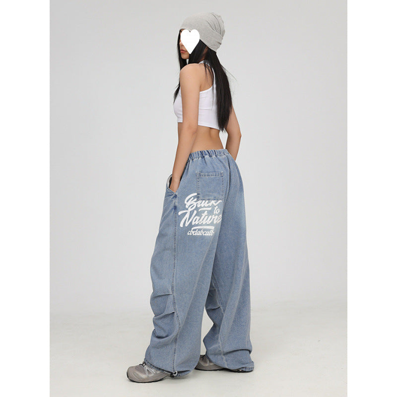 All-match American Retro Jeans For Women