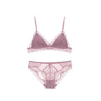 Triangle cup bra suit