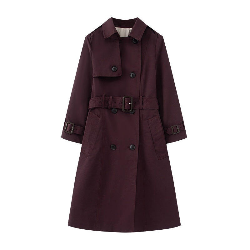 Trench Mid-length British Trench Coat