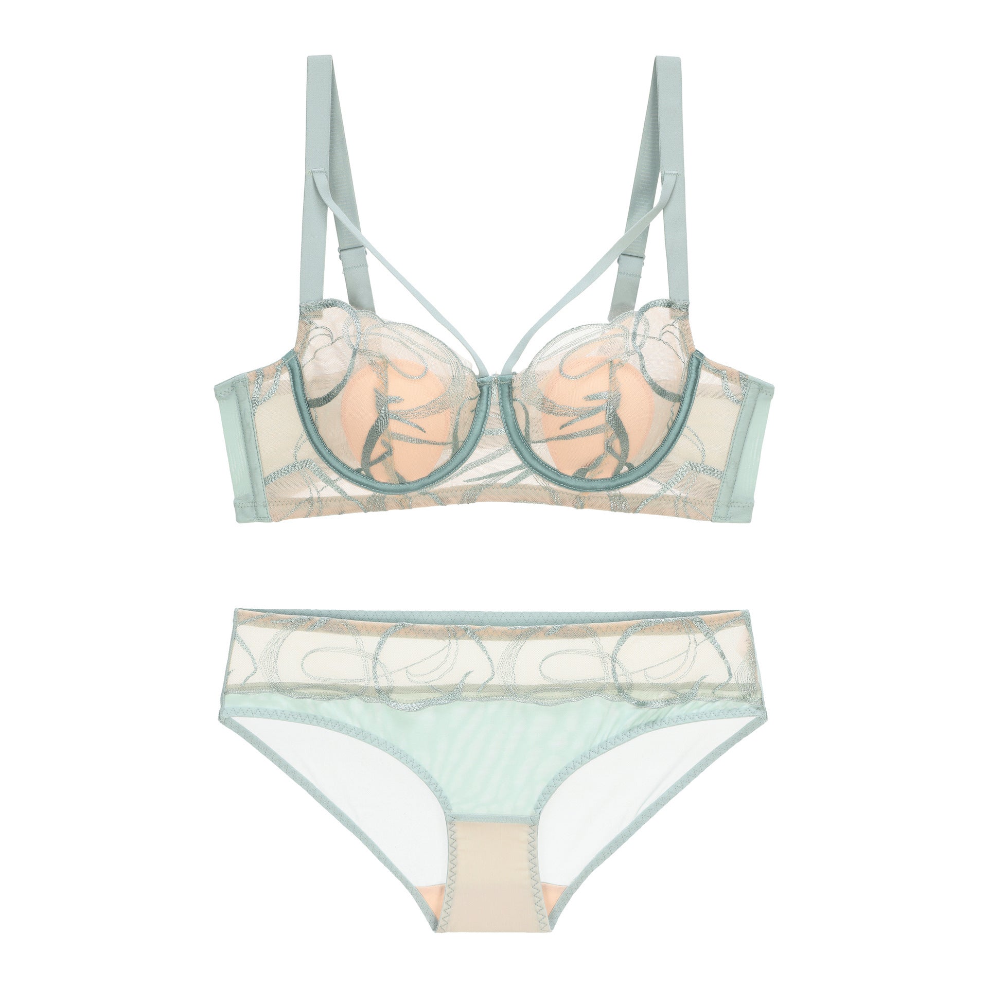 French Embroidery Suit Bra